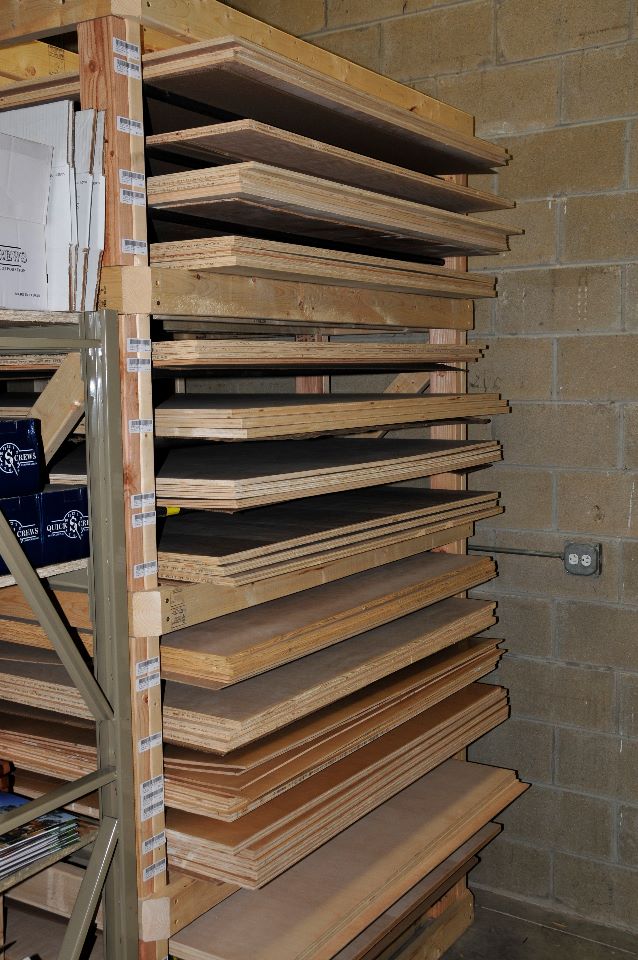 We carry most species of hardwood plywood