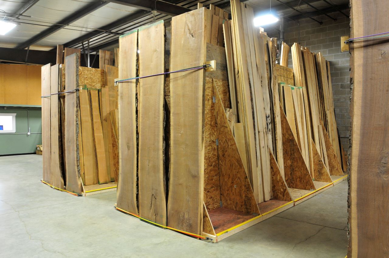 Walnut Slabs & Hickory Lumber