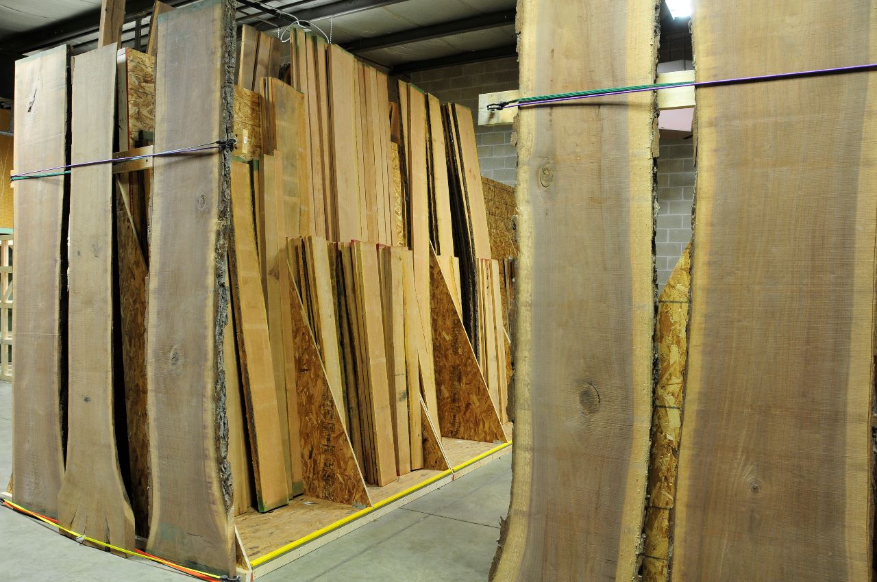 Walnut Slabs & Cherry Lumber